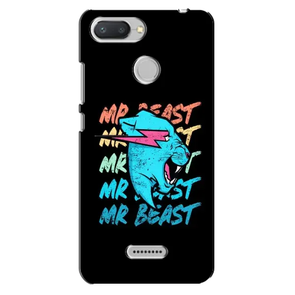 Чохол з принтом «logo Mr beast» для Xiaomi Redmi 6
