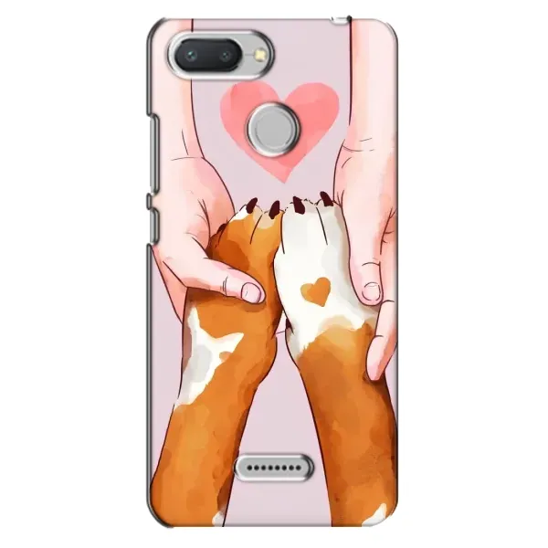 Чехол с принтом «Любовь к собакам» для Xiaomi Redmi 6 Чехол с принтом «Любовь к собакам» для Xiaomi Redmi 6