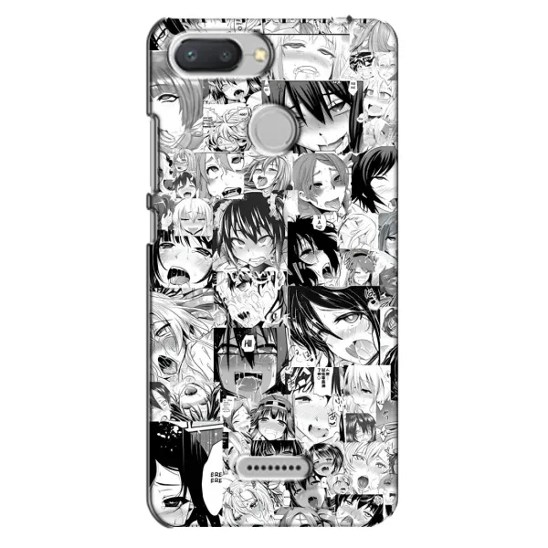 Чохол з принтом «Ahegao manga» для Xiaomi Redmi 6