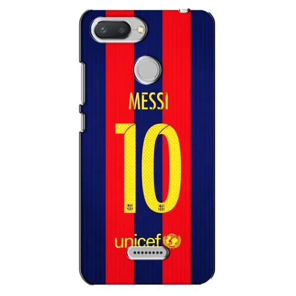 Чохол з принтом «Messi Barca 10» для Xiaomi Redmi 6 Чохол з принтом «Messi Barca 10» для Xiaomi Redmi 6