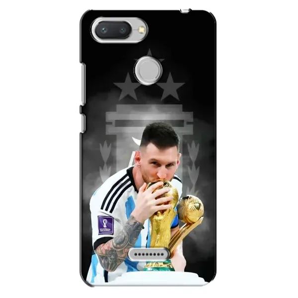 Чехол с принтом «Месси Чемпион» для Xiaomi Redmi 6