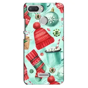 Чехол с принтом «Одежда НГ» для Xiaomi Redmi 6