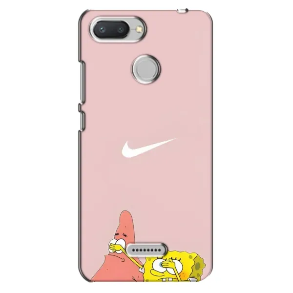 Чохол з принтом «Патрік і Губка» для Xiaomi Redmi 6 Чохол з принтом «Патрік і Губка» для Xiaomi Redmi 6