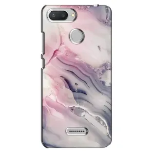 Мраморный чехол на Xiaomi Redmi 6 (VPrint) (Пурпурный Мрамор)