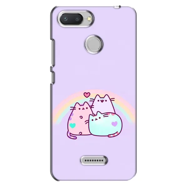 Чехол с принтом «Радужные котики» для Xiaomi Redmi 6