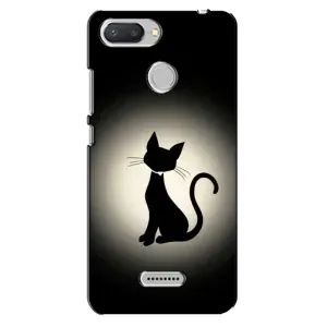 Чехол с принтом для Xiaomi Redmi 6 (AlphaPrint) Модные коты