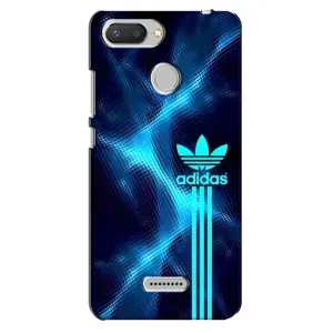 Чохли Адидас для Xiaomi Redmi 6 (AlphaPrint) (Синій Адідас)