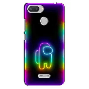 Чохли Амонг Ас для Xiaomi Redmi 6 (AlphaPrint) (Яскравий скін)