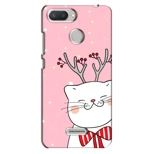 Чехол с принтом «Зимний кот» для Xiaomi Redmi 6 Чехол с принтом «Зимний кот» для Xiaomi Redmi 6