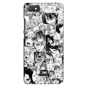 Чохол з принтом «Ahegao manga» для Xiaomi Redmi 6A