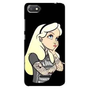Чохол з друком для Xiaomi Redmi 6A - (Мода) (AlphaPrint) (Дівчина в тату)