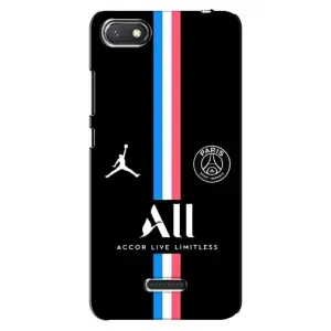 Чохли PSG для Xiaomi Redmi 6A (AlphaPrint) (футболка ПСЖ)