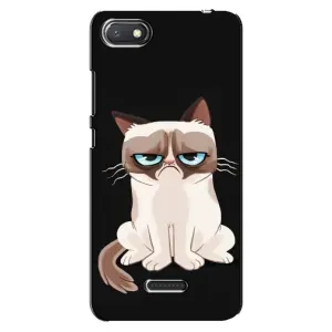 Чохол з принтом для Xiaomi Redmi 6A (AlphaPrint) Модні коти (Сумний кіт)