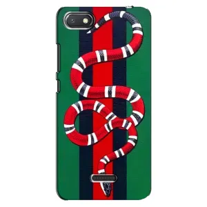 Чохли  GUCCI для Сяомі Редмі 6А (AlphaPrint) (Gucci змія)