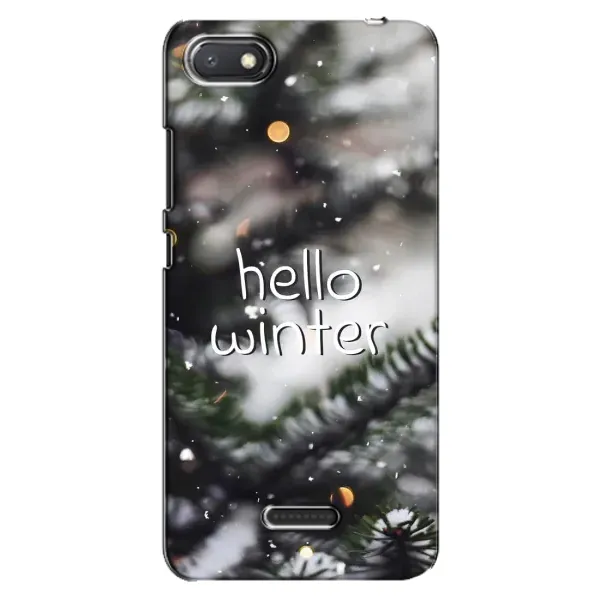 Чохол з принтом «Hello winter» для Xiaomi Redmi 6A