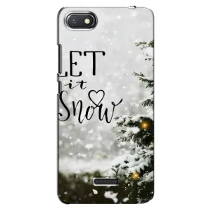 Новорічні, Святкові Чохли для Xiaomi Redmi 6A - 2024 год (Let it snow)