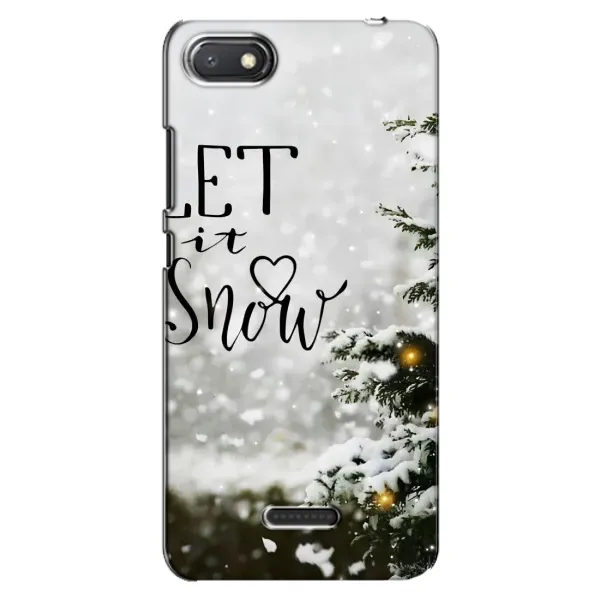 Чохол з принтом «Let it snow» для Xiaomi Redmi 6A