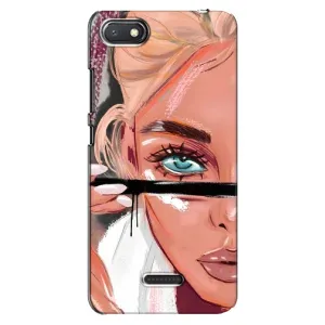 Чохол з друком для Xiaomi Redmi 6A - (Мода) (AlphaPrint) (Макіяж)
