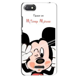 Міккі Маус чохол для Xiaomi Redmi 6A (AlphaPrint - Мультяшні) (Маус Міккі)