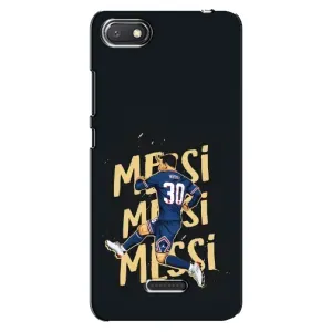 Чехлы для Xiaomi Redmi 6A (Leo чемпион) (AlphaPrint) (Messi ПСЖ)
