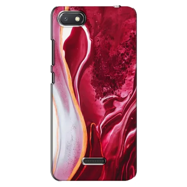 Чехол с принтом «Мрамор красный» для Xiaomi Redmi 6A