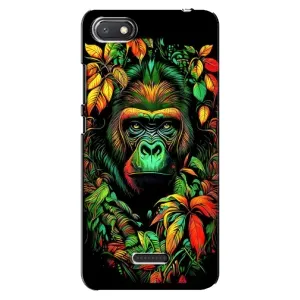 Чохол з Мавпами Xiaomi Redmi 6A - (AlphaPrint) (Мавпа в квітах)