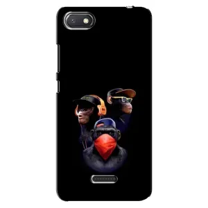 Чохол з Мавпами Xiaomi Redmi 6A - (AlphaPrint) (Три мавпи)
