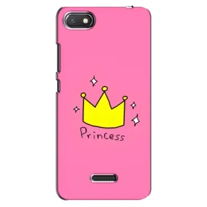 Чохол з картинкою (Стильні) Сяомі Редмі 6А - (AlphaPrint) (Princess)
