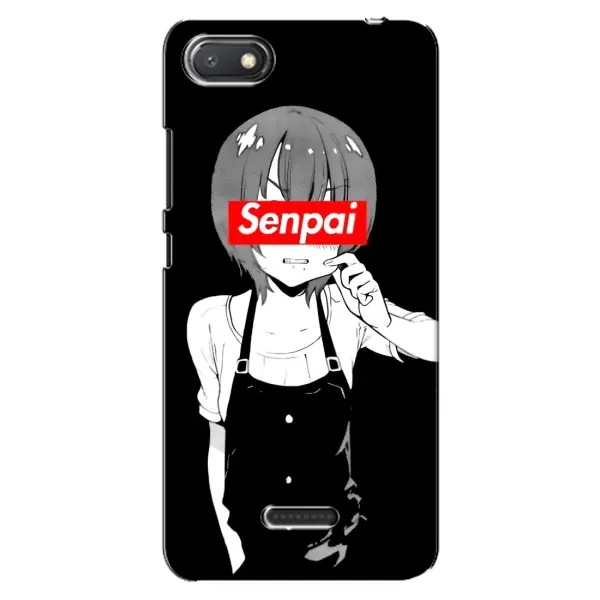 Чохол з принтом «Senpai» для Xiaomi Redmi 6A