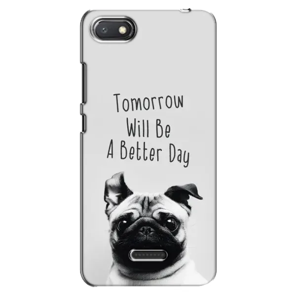 Чехол с принтом «Смешной Мопс» для Xiaomi Redmi 6A