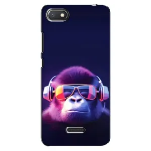 Чохол з Мавпами Xiaomi Redmi 6A - (AlphaPrint) (Стильна мавпа)