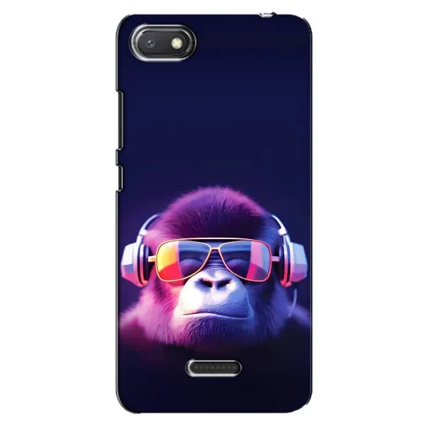 Чохол з принтом «Стильна мавпа» для Xiaomi Redmi 6A