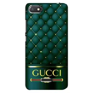 Чохли  GUCCI для Сяомі Редмі 6А (AlphaPrint) (Текстура Гуччі)