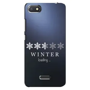 Зимні Чохли для Сяомі Редмі 6А - прозорий фон (Winter loading)