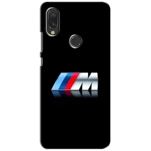 Чехол для Редми 7 - с принтом БМВ (AlphaPrint) (AMG)