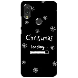 Рождественские, Праздничные Чехлы для Редми 7 (Christmas loading)