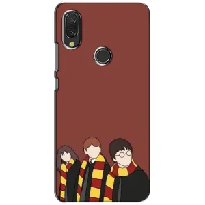 Чехлы с Гарри Поттером для Xiaomi Redmi 7 (AlphaPrint) (Гарри с друзьями)