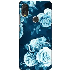 Чехлы (ART) Цветы на Xiaomi Redmi 7 (VPrint) (Блактині бутони)