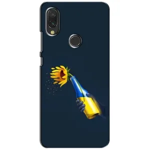 Чехол для Патриота Украины Xiaomi Redmi 7 - (AlphaPrint) (Коктейль молотова)