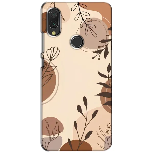 Чохол з принтом «Коричневі квіти» для Xiaomi Redmi 7 Чохол з принтом «Коричневі квіти» для Xiaomi Redmi 7