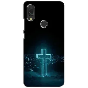 Християнські Чохли для Xiaomi Redmi 7 (AlphaPrint) (Хрест і місто)