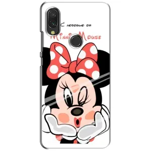 Эксклюзивный чехол для Xiaomi Redmi 7 (AlphaPrint - Мультяшные) (Маус Минни)