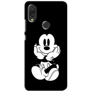Эксклюзивный чехол для Xiaomi Redmi 7 (AlphaPrint - Мультяшные) (Микки на черном)