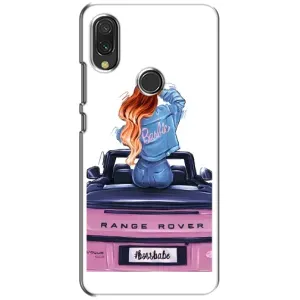 Чехол с печатью для Xiaomi Redmi 7 - (Мода) (AlphaPrint) (На машине)