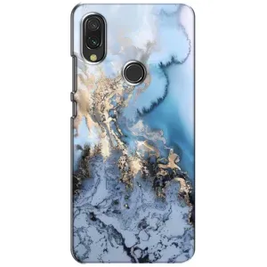 Мраморный чехол на Xiaomi Redmi 7 (VPrint) (Нежный мрамор)