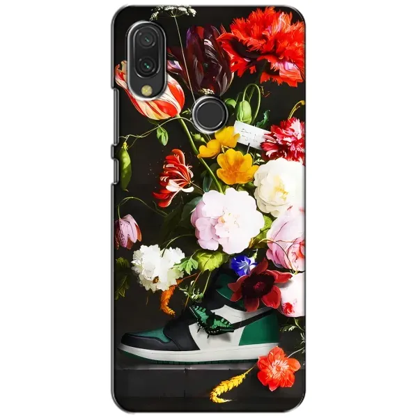 Чехол с принтом «Nike цветы» для Xiaomi Redmi 7