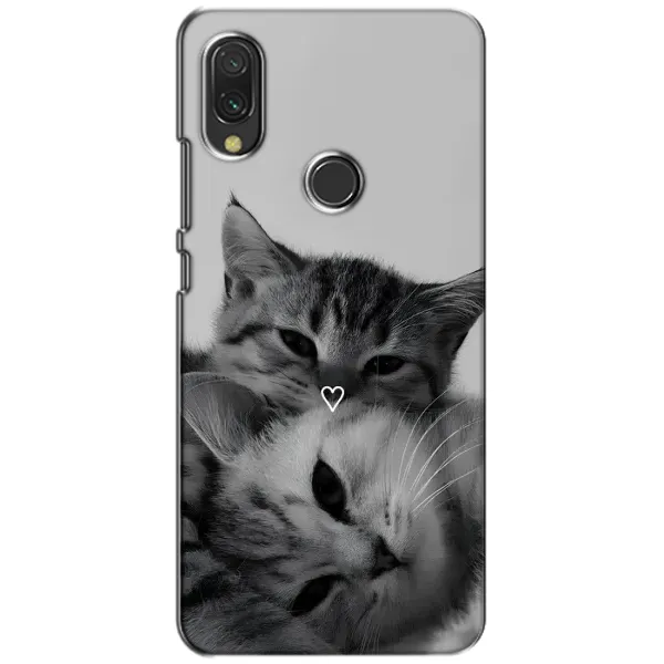Чохол з принтом «Пара котів» для Xiaomi Redmi 7