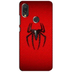 Чехол с человеком пауком для Xiaomi Redmi 7 - (AlphaPrint) (Паук Марвел)