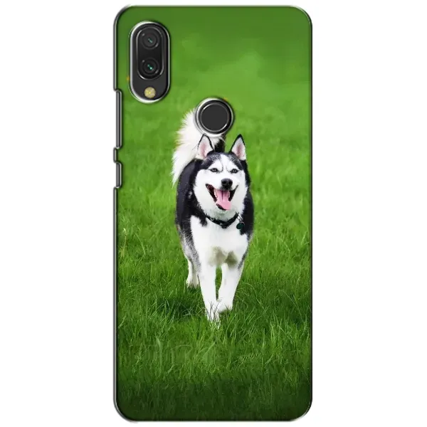Чехол с принтом «Радостный Хаски» для Xiaomi Redmi 7 Чехол с принтом «Радостный Хаски» для Xiaomi Redmi 7