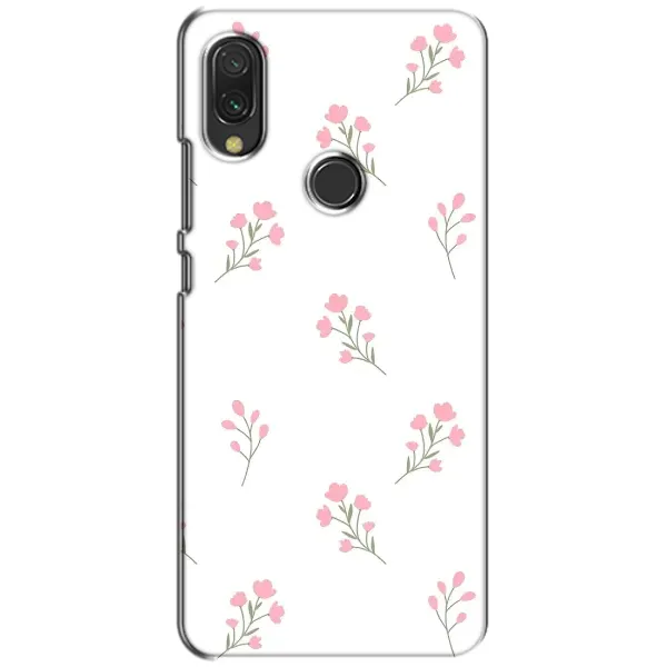 Чохол з принтом «Рожеві квіти» для Xiaomi Redmi 7 Чохол з принтом «Рожеві квіти» для Xiaomi Redmi 7
